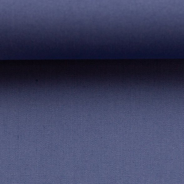 Baumwollstoff uni - Heide von Swafing 000259-rauchblau: 1,0m