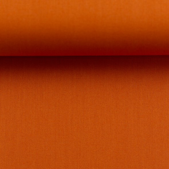 Baumwollstoff uni - Heide von Swafing 000423-orange: 1,0m