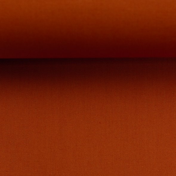 Baumwollstoff uni - Heide von Swafing 000712-terracotta: 1,0m