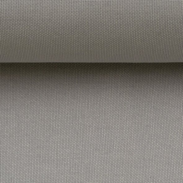 Canvas Stoff uni - Calvin von Swafing 000182-grau: 1,0m