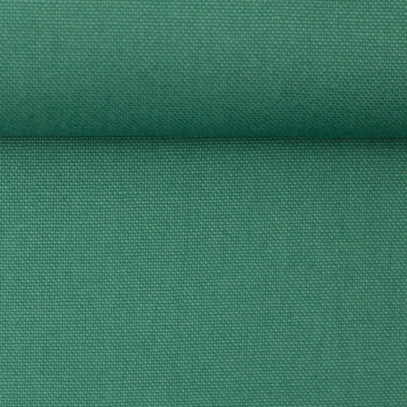 Canvas Stoff uni - Calvin von Swafing 000266-smaragd: 1,0m