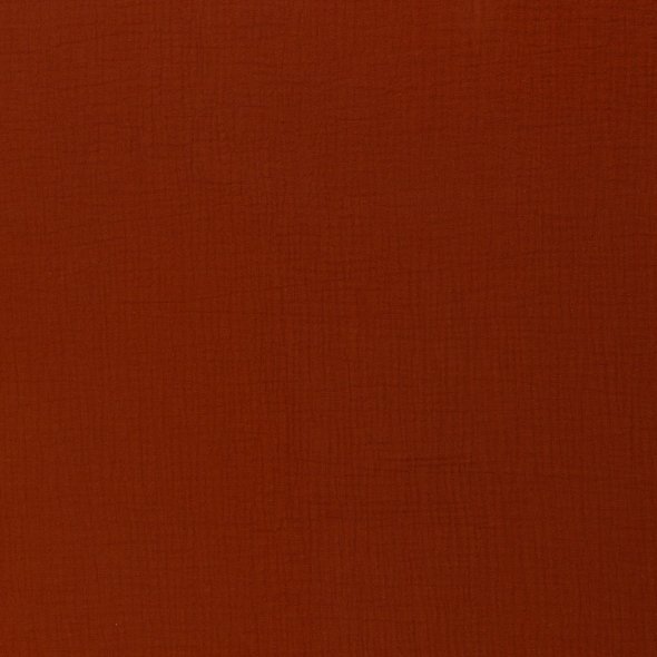Musselin Stoff, uni - Jenke von Swafing 000712-terracotta: 1,0m