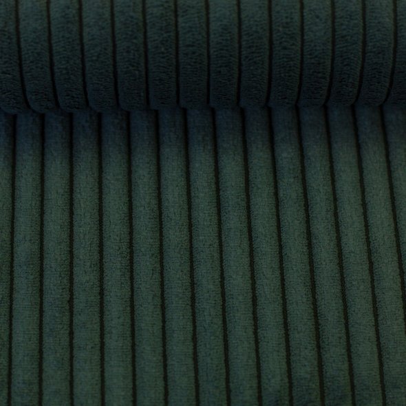 Cord-Samt Stoff uni - Wanja von Swafing 000564-dunkelgrün: 1,0m