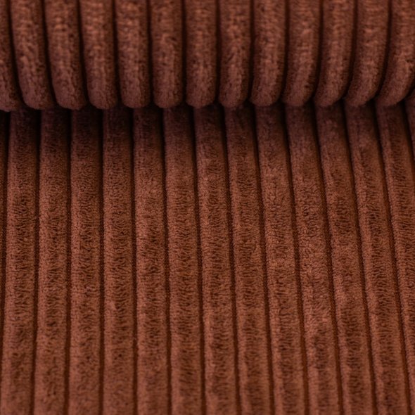 Cord-Samt Stoff uni - Wanja von Swafing 000714-terracotta: 1,0m