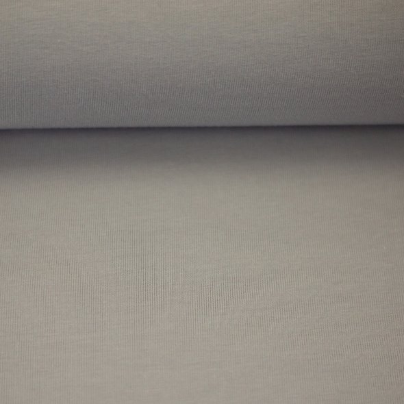 Baumwoll-Jersey uni - in 60 Farben 000183-grau: 1,0m