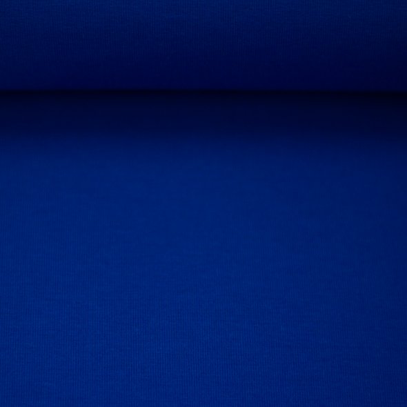 Baumwoll-Jersey uni - in 60 Farben 000254-royalblau: 1,0m