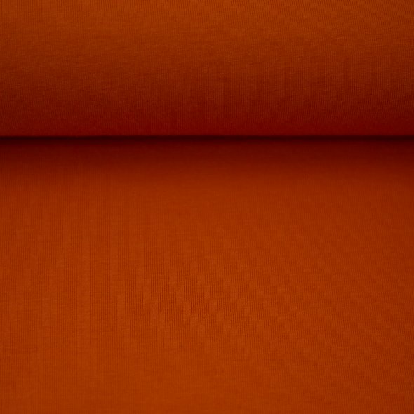 Baumwoll-Jersey uni 000423-orange: 1,0m