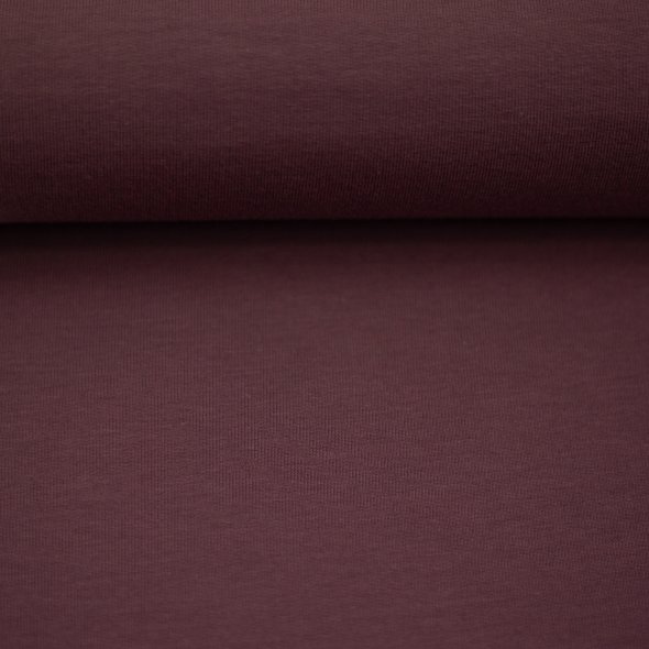 Baumwoll-Jersey uni 000436-altrosa: 1,0m