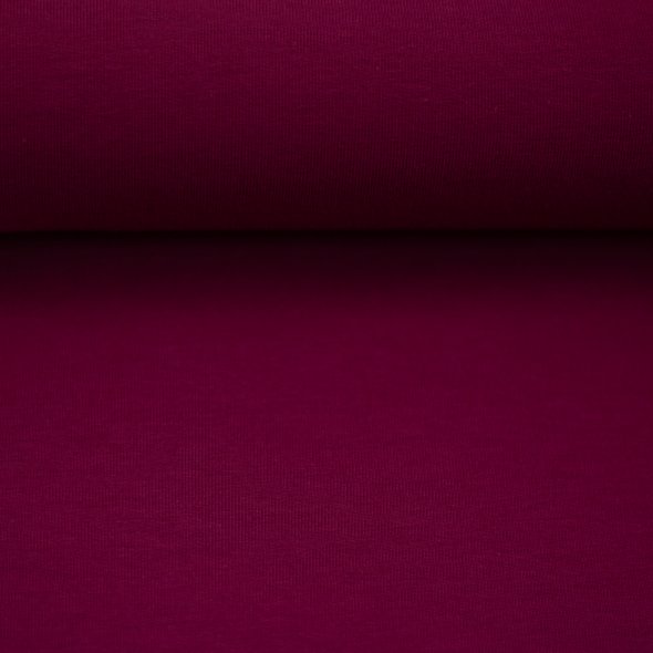Baumwoll-Jersey uni 000639-beere: 1,0m