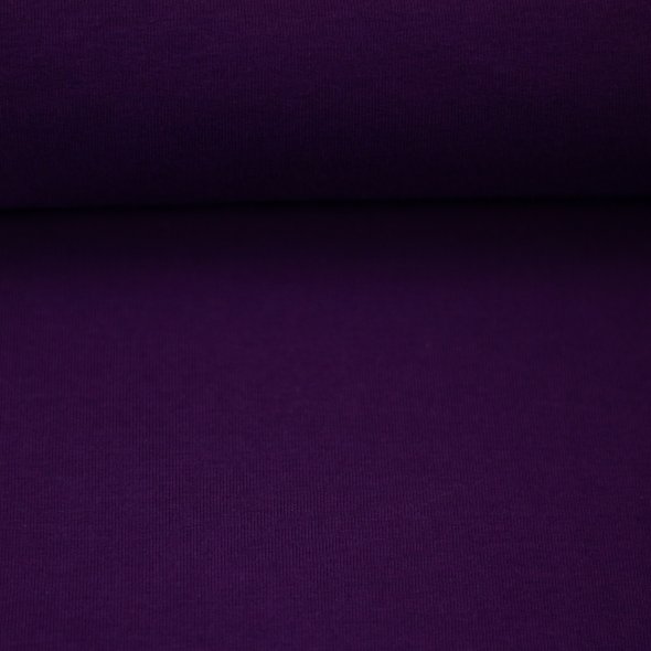 Baumwoll-Jersey uni 000647-lila: 1,0m