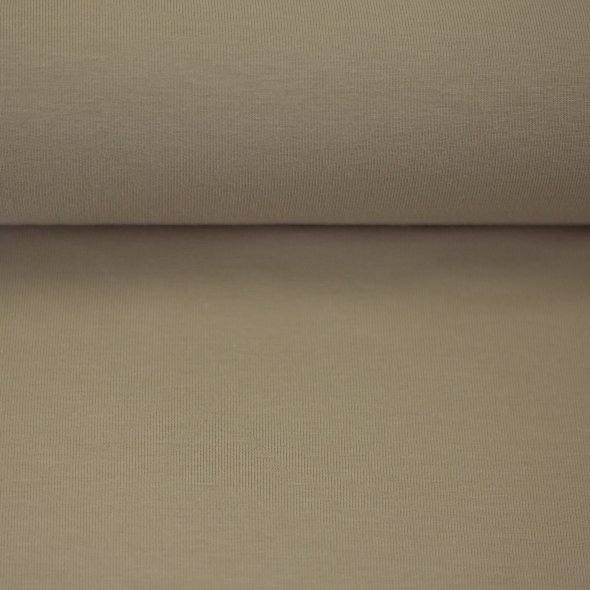 Baumwoll-Jersey uni 000674-camel: 1,0m