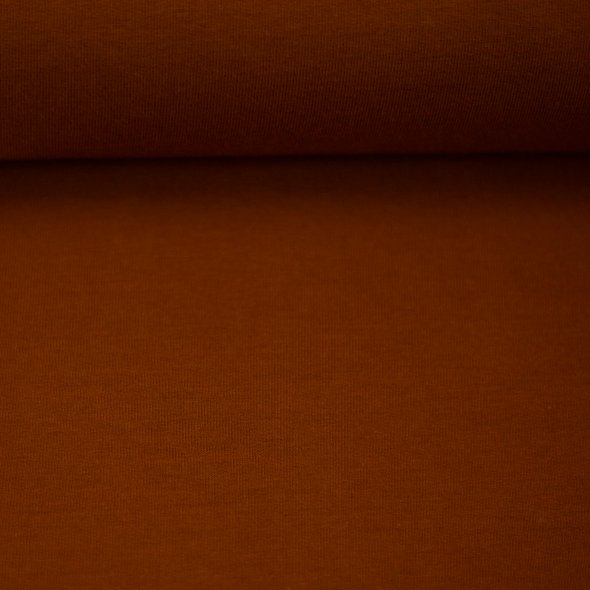 Baumwoll-Jersey uni 000713-hellkupfer: 1,0m