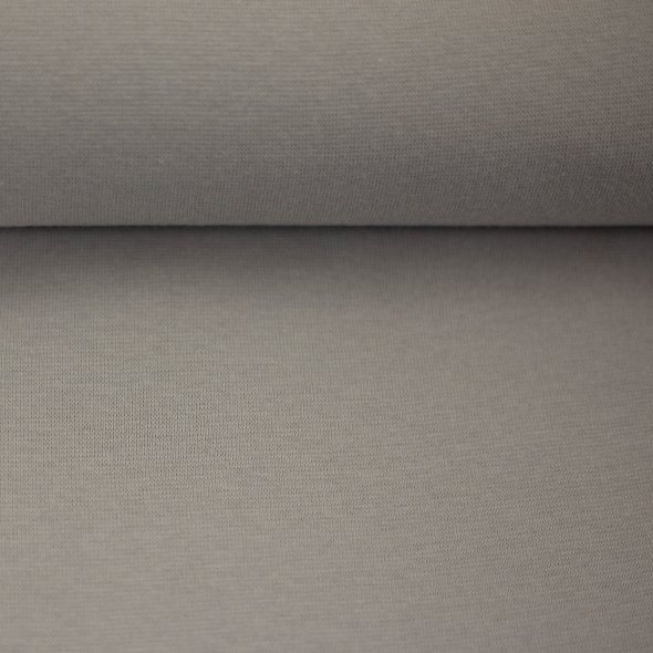 Swafing Baumwoll-Bündchen uni, Schlauchware - Heike 000183-grau: 1,0m