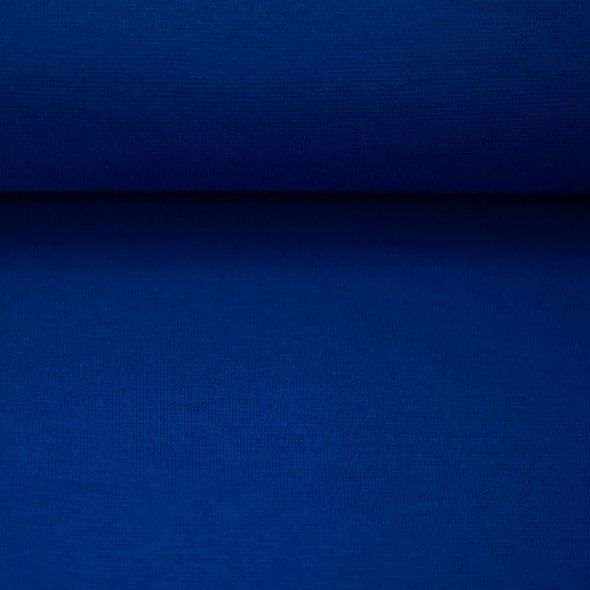 Swafing Baumwoll-Bündchen uni, Schlauchware - Heike 000254-royalblau: 1,0m