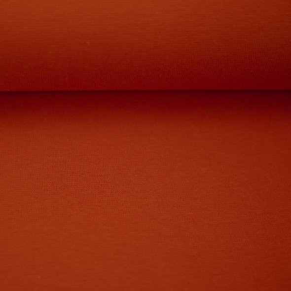 Baumwoll-Bündchen Stoff Heike uni - Schlauchware von Swafing 000423-orange: 1,0m