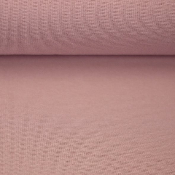 Swafing Baumwoll-Bündchen uni, Schlauchware - Heike 000432-hellrosa: 1,0m