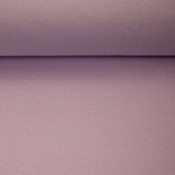 Swafing Baumwoll-Bündchen uni, Schlauchware - Heike 000641-flieder: 1,0m