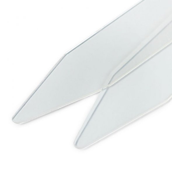 Prym Kragenstäbchen (10 x 55 mm/ transparent/ 24 St.)