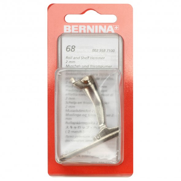 Bernina Nr. 68 Muschel- und Tricotsäumer 2 mm (für alte Modelle)