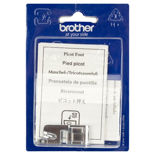 Brother Muschel-/Tricotsaumfuß - Horizontal-Greifer