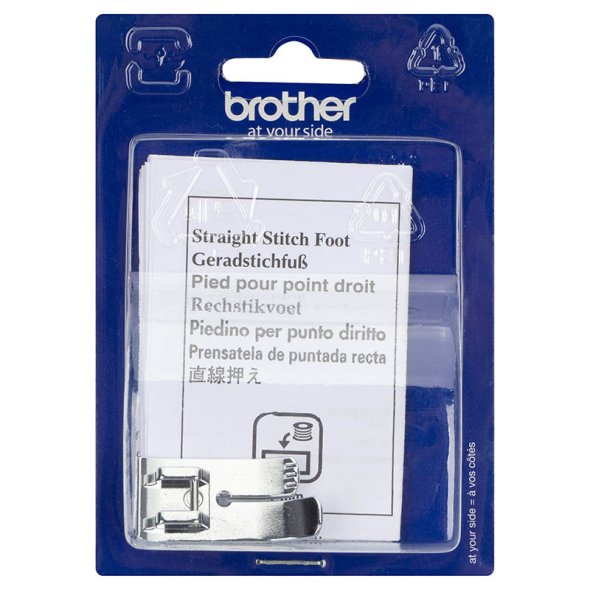 Brother Geradstichfuß (7 mm)