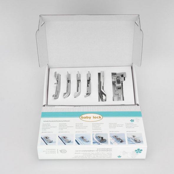 Baby Lock Füßchen-Set 6-tlg. (enspire, imagine,eclipse, enlighten, acclaim)