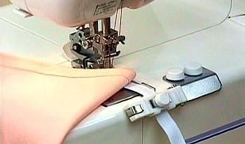 JANOME/ Elna Gummibandführung breit 9 bis 13,5 mm
