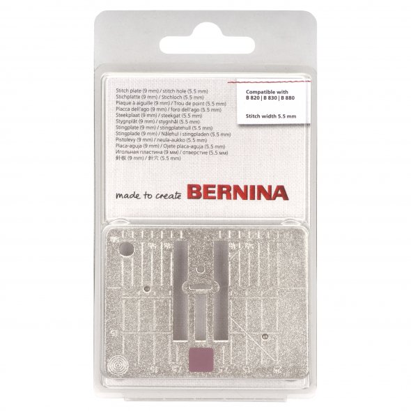 Bernina Stichplatte (5,5 mm) für Bernina 820/830