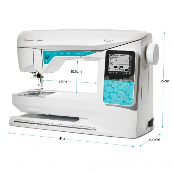 Husqvarna Viking Opal 670 Computer Nähmaschine