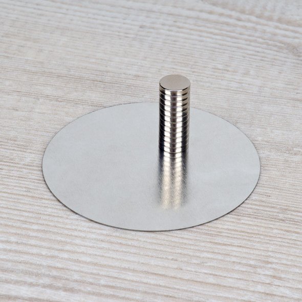 Magnete extra stark (rund/ Ø 10 mm  x 2 mm/ 12 St.)