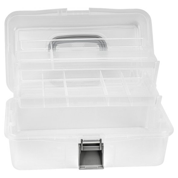 Nähbox - transparent (31cmx16cmx15cm)