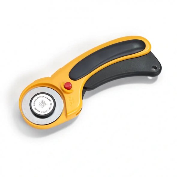 Prym Rollschneider Comfort Griff 45 mm (schwarz/ orange)