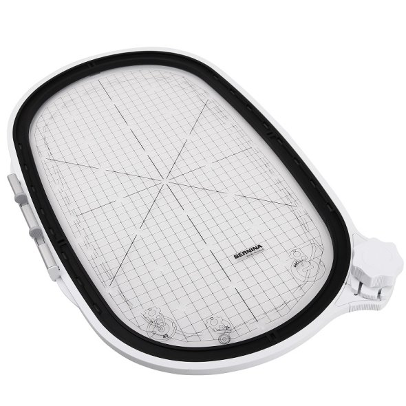 Bernina Stickrahmen Maxi Hoop (400 mm x 210 mm) mit dem genialen Zentralverschluss