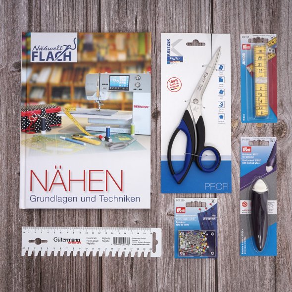 Nähwelt Flach Näheinsteiger-Set (6-tlg.)
