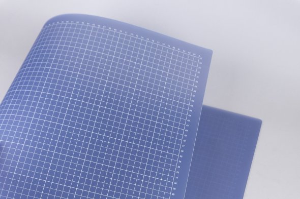Schneidematte transparent A1 (90 x 60 cm Skalierung in cm einseitig)