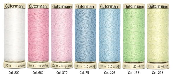 Gütermann SUMMER LOFT Nähfaden-Set-1 (7 Farben/ 100 m)