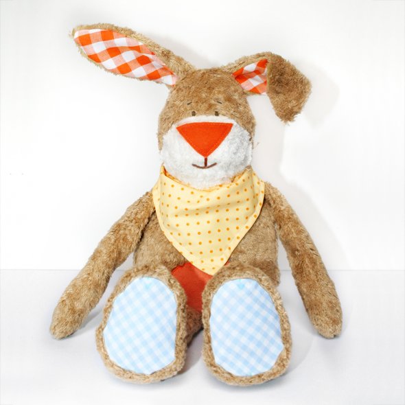 Kullaloo Kuschelhase KULIO (40 cm Nähanleitung)