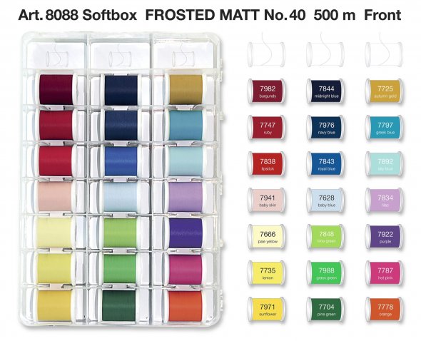 Madeira Frosted MATT No.40/ 500 m