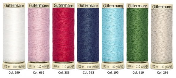 Gütermann Marrakesch Nähfaden-Set-7 (7 Farben/ 100 m)