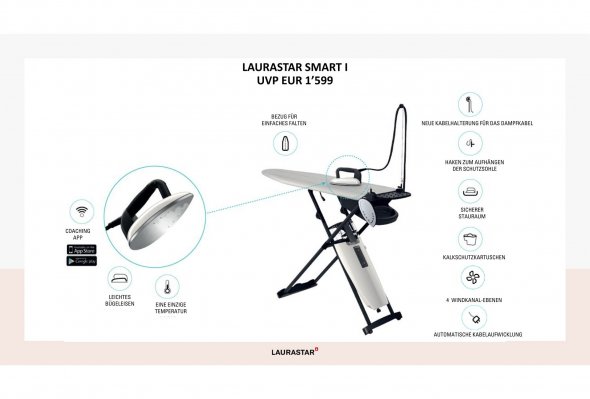 Laurastar Smart i mit Bluetooth-Technologie