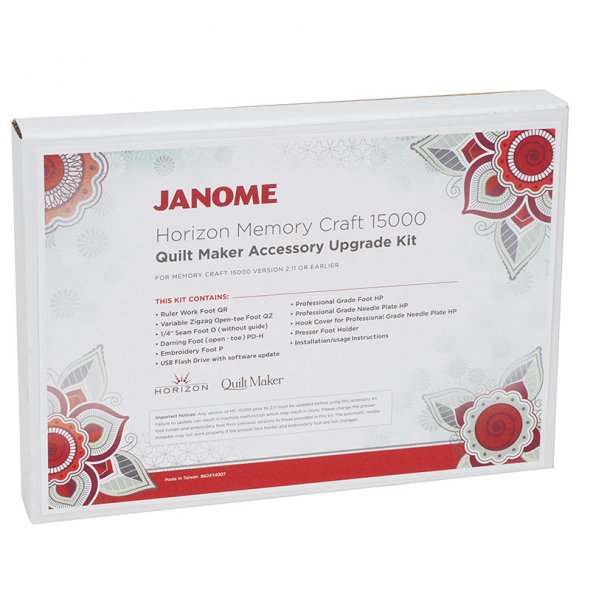 Janome Quilt Maker Accessory Upgradekit (für Janome MC15000)