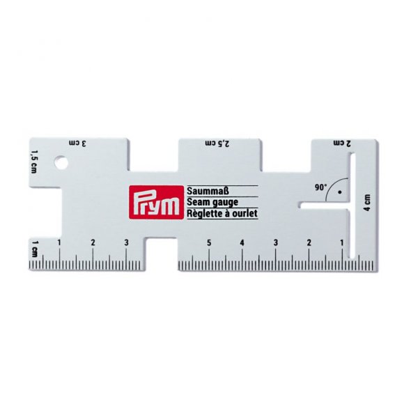 Prym Saummaß Metall (40 x 104 mm/ silberfarbig)