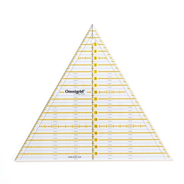Prym Omnigrid Patchwork-Lineal Multi Dreieck (60°/ 20 cm)