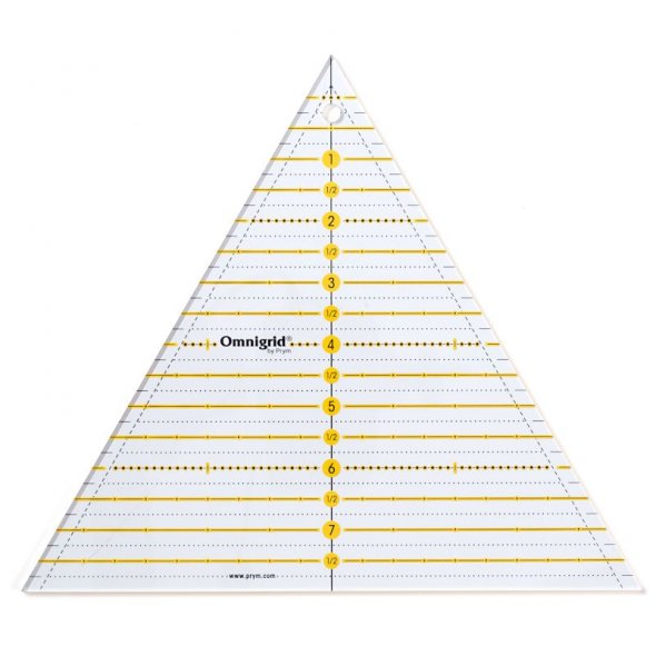 Prym Omnigrid Patchwork-Lineal Multi Dreieck (60°/ 8 inch)