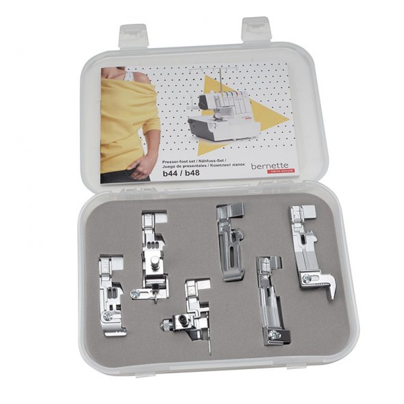 Bernette Overlockfuß-Set 6-teilig (b44/ b48)