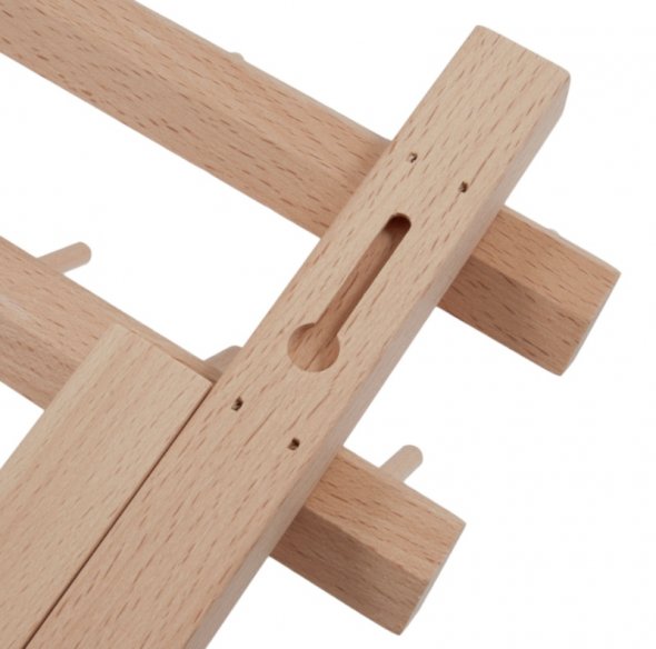 Milward Spulenhalter - Garnrollenständer (für 60 St./ 34 x 40 cm/ Holz)