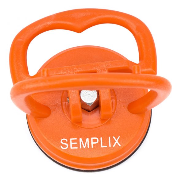 Semplix Linealgriff mit Saugnapf (orange)