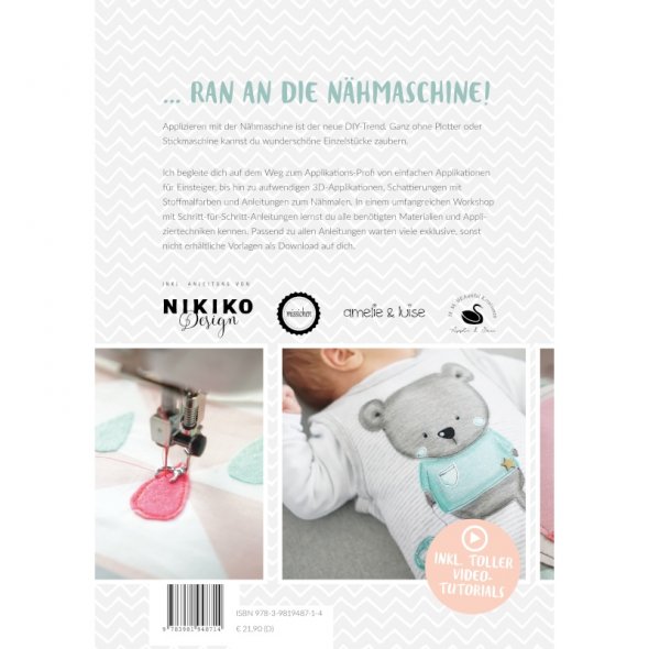 Appli 1 x 1 Softcover Buch (Applizieren mit der Nähmaschine)