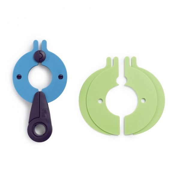Prym Pompon-Maker 2 in 1  Gr. L (Ø 7 cm + 9 cm)
