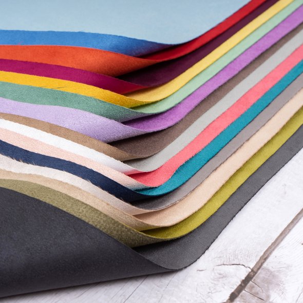 Veganes Leder Double Face (50 x 70 cm / zweifarbig / verschiedene Farben)